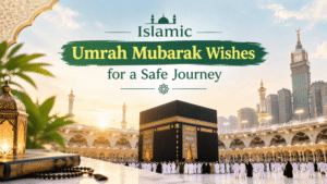 Islamic Umrah Mubarak Wishes for a Safe Journey